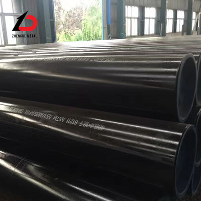 API 5L X42 X52 X56 X6 Sch ASTM A106 A36 A53 DN350 DN400 スパイラル溶接 黒色軽炭酸鋼管 丸型 CS ERW 石油パイプライン