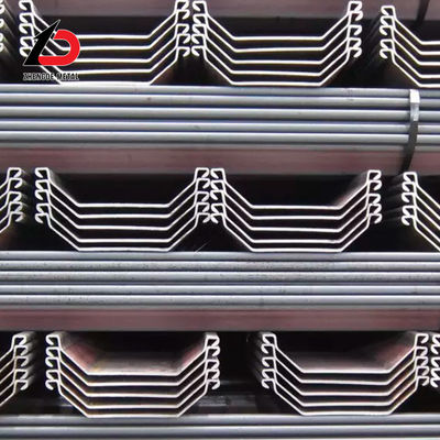                  Low Price 600X355X7 U Z Shape Type Sy295 Sy390 Hot Rolled Mild Interlocking Larsen Profile Structural Carbon Steel Sheet Pile             
