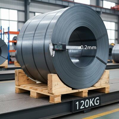 CIF 厚さ容量プラスまたはマイナス0.2mm,重量120KGの炭素鋼コイル