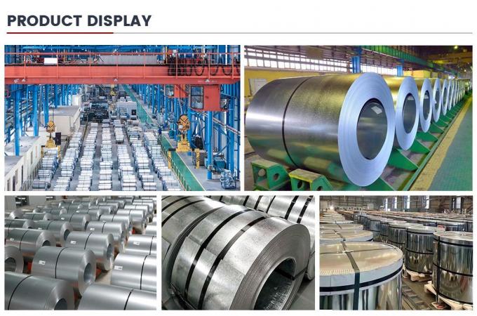 熱浸し装飾用金属ストライプ ASTM A792 精密鋼ストライプ 7