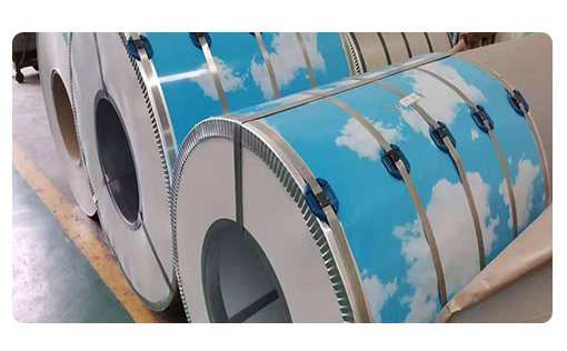 RoHS PPGI スチールコイル プリペイント カラーコーティング シート コイル 幅 3000mm 3