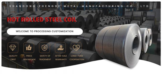 スリットエッジ 炭鋼コイル 厚さ 1.5mm 熱巻きコイル ASTM A36 0