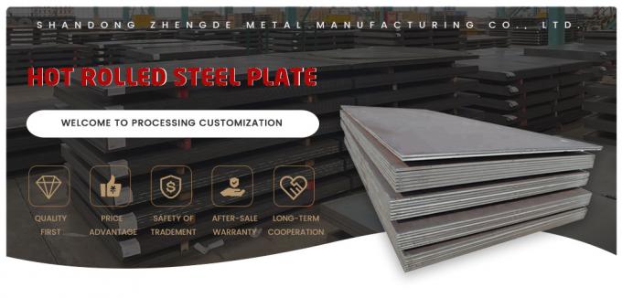 Factory Direct Sales Galvanized A36 Q235 Q235B Q345 Ss400 1mm 3mm 5mm Hot/Cold Rolled Steel Plate with ISO Certificate 0