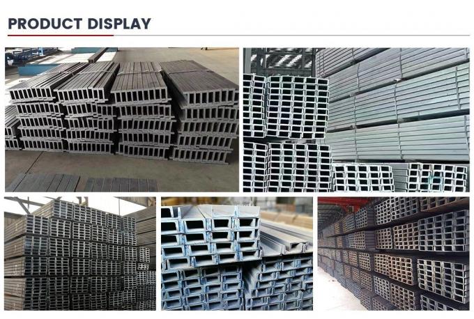 ASTM 炭素スチール Uチャネル パーリン U形金属チャネル 200X73X7mm 7