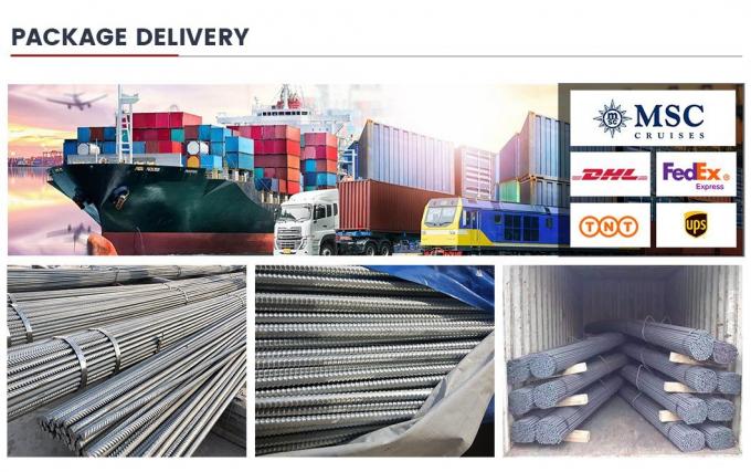 ASTM A496 変形鋼鉄ワイヤ 長さ 12m コンクリート強化用 10