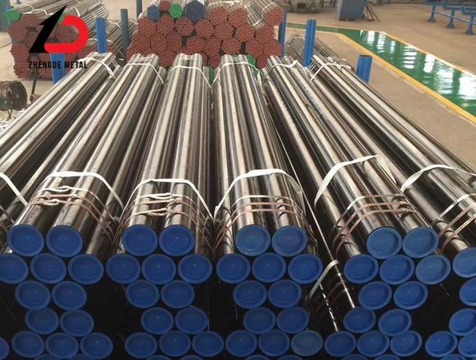 炭素鋼管 A106 Grb A53 Grb API 5L X42/X52/X65/X70/X80 A333合金鋼シームレスパイプ Sch40 Sch80シームレス流体ガス管 2