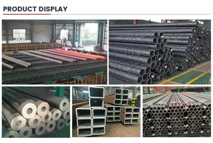ドアと窓枠 160mm*160mm*6mm 160mm*160mm*8mm 6m 12m 工場直送 S235j2 縫合のない方形管 7
