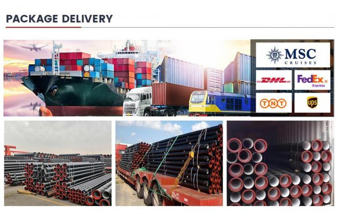 ISO2531 EN598 De 98-1668 DN80-DN2600 完全品種 水力管/自動車管,石油/ガス掘削に使用される柔らかい鉄管 14