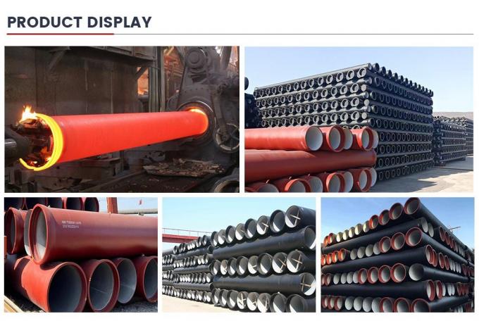 蛇口水の輸送 DN80-2600mm オーダーメイド 尺寸 工場価格 販売 柔らかい鉄管 11