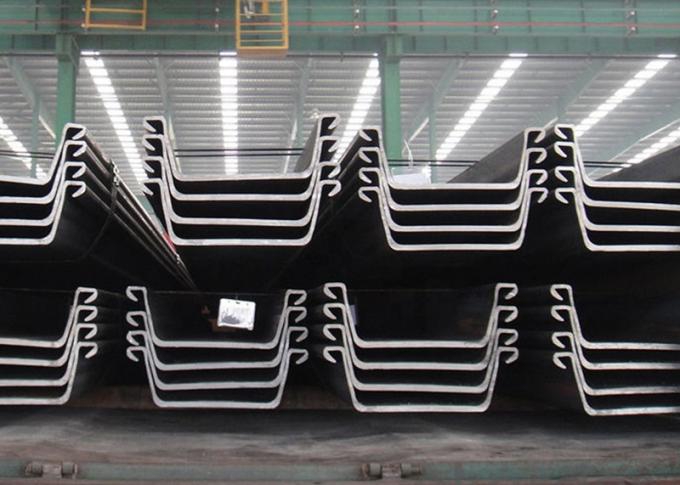 S275 S355 Q345 Z型シートパイル 400X100X10.5mm 6-12m U/C/Z/Tタイプ 3